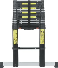 Workmann PRO teleskopstige 4,1m sort