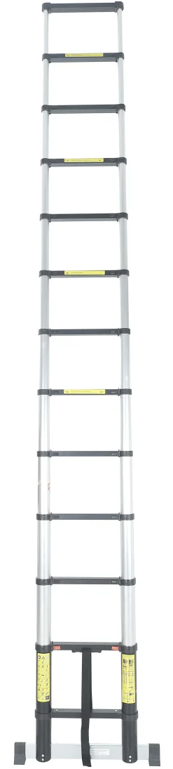 Workmann teleskopstige 3,8m sort