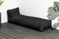 XL lounge sækkestol sort